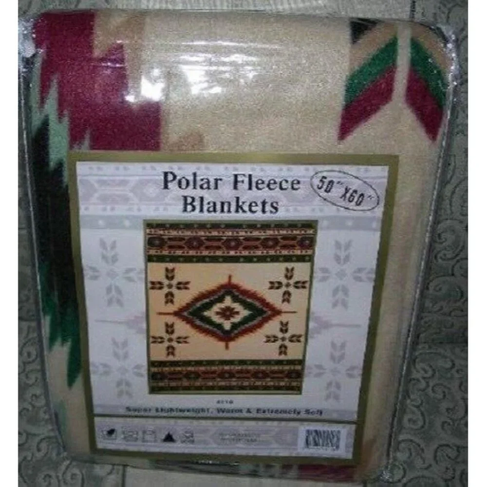 🆕 Southwestern Pattern Fleece Blanket